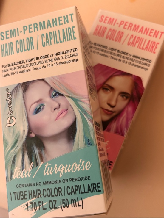 Other - NEW Semi-Permanent Hair Color - Blue-Pink